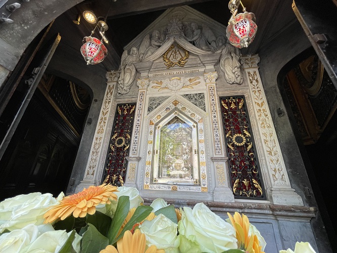 Genadeprentje in de Genadekapel te Kevelaer